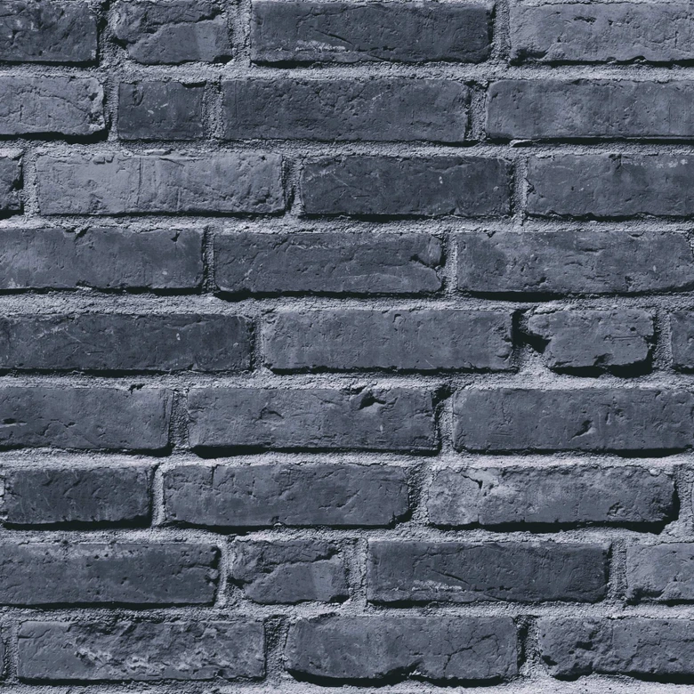 A.S. Création Kinderzimmertapete Little Love Vliestapete in Backstein Optik schwarz, grau 
