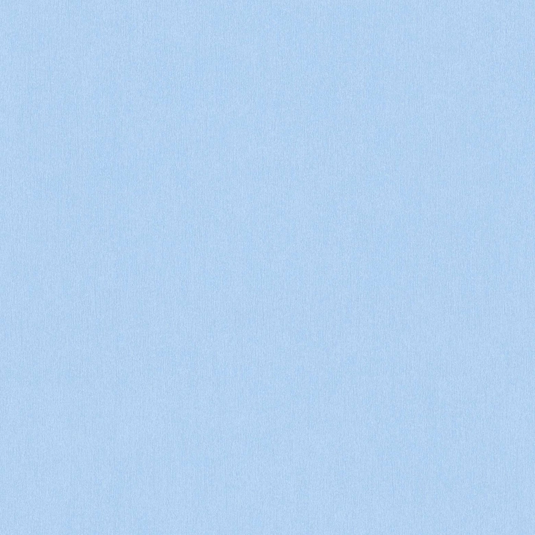 Perfect for the children's room: Smooth blue unit wallpaper for boys - Made in Germany 