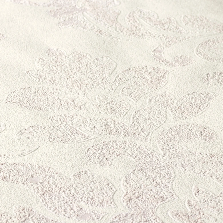 A.S. Création Vliestapete Neue Bude 2.0 Used Glam Barocktapete mit Ornamenten grau, rosa, weiß 