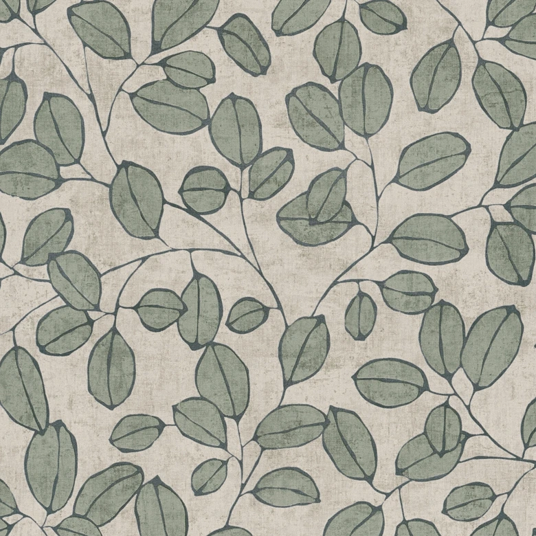 Elegant non-woven tapet - slående prov i stengrått och naturfärgad ton 
