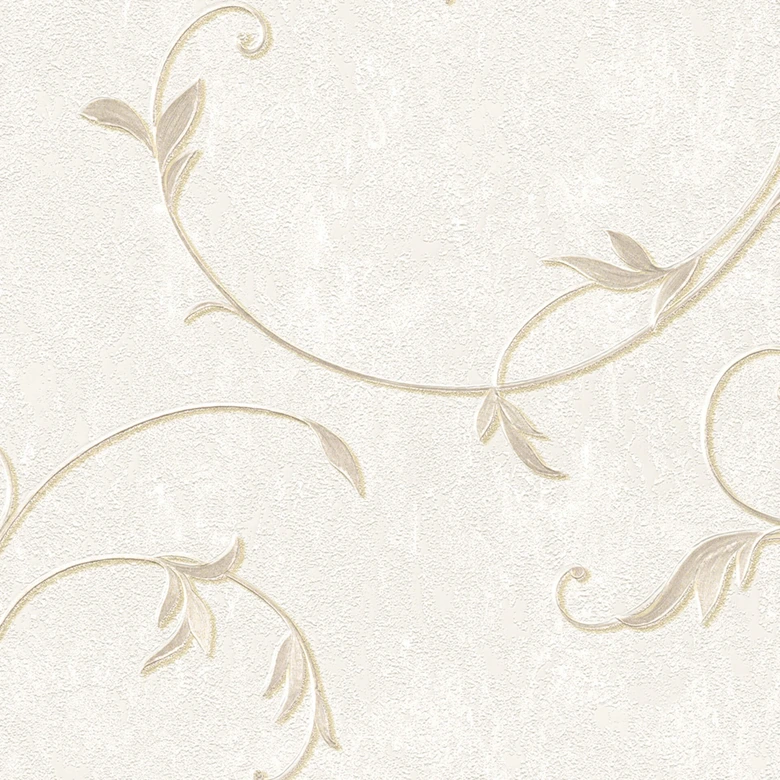 A.S. Création Vliestapete Romantico Barocktapete mit Ornamenten beige, creme, metallic 