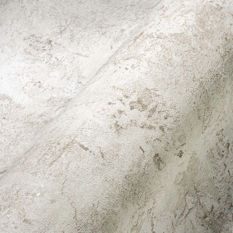 A.S. Création non-woven tapet BOS - sten look beton look lys grå, beige, grå 