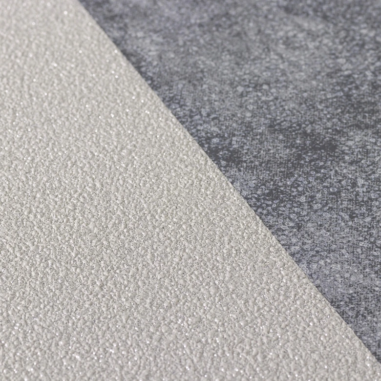 Livingwalls Vliestapete Trendwall Tapete mit Blockstreifen beige, grau, schwarz 