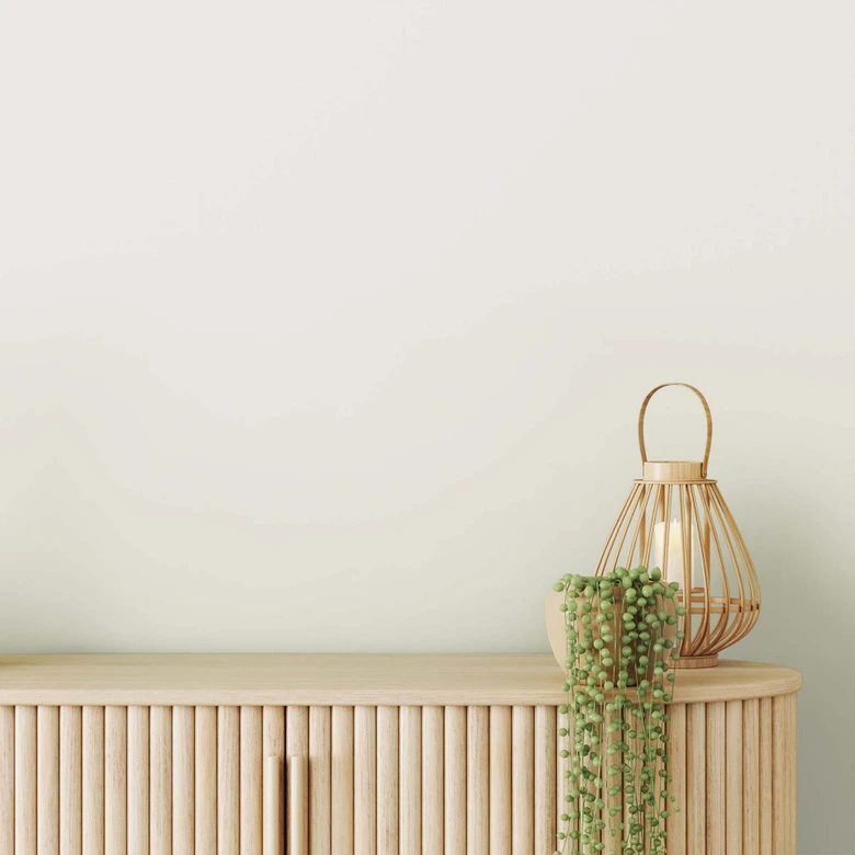 Creme Wandfarbe seidenmatt I Shady Sugar | Raum öffnend und einladend | THE COLOR KITCHEN 