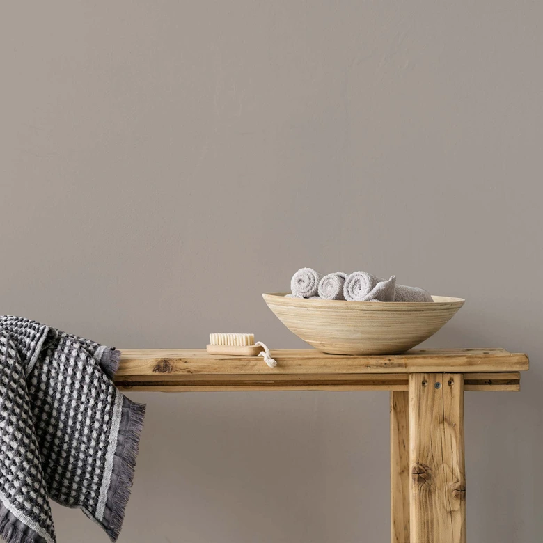 Taupe Wandfarbe seidenmatt I Whole Grain | Atmosphäre zurückhaltender Eleganz schaffend | THE COLOR KITCHEN 
