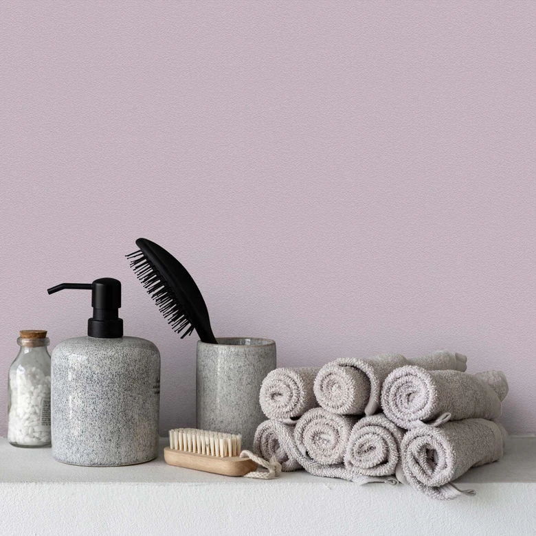 Peinture murale violet satiné mat - THE COLOR KITCHEN Leafy Lavender 
