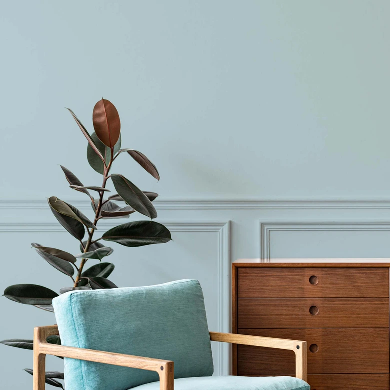 Grün Wandfarbe seidenmatt I Detailed Duckegg | Raumharmonie schaffend | THE COLOR KITCHEN 
