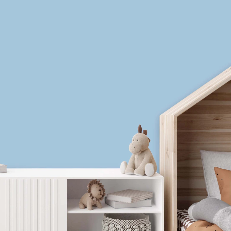 Peinture murale bleu soie mat - THE COLOR KITCHEN Soft Sky 