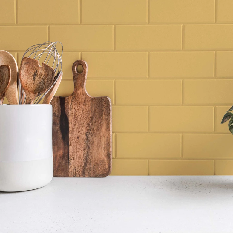 Gelb Wandfarbe seidenmatt I Playful Pineapple | belebende Wirkung | THE COLOR KITCHEN 