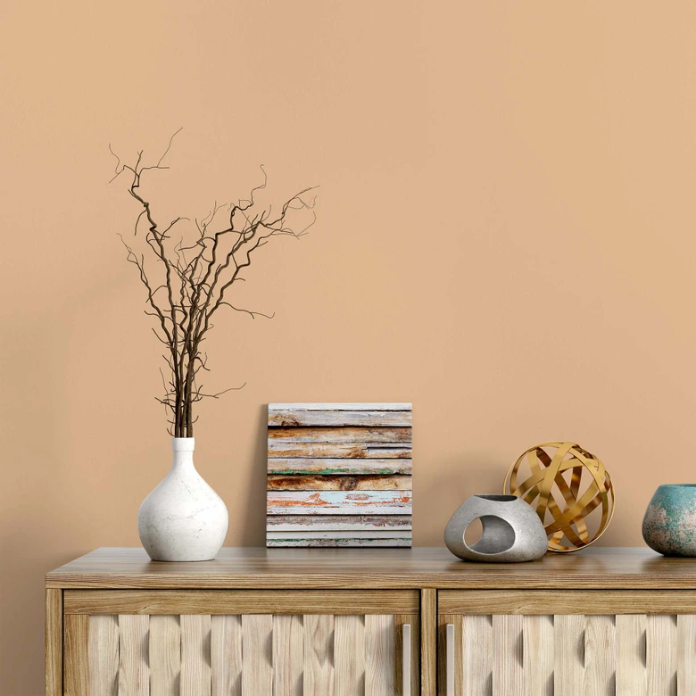 Beige Wandfarbe seidenmatt I Pithy Pancake | Raum öffnend und beruhigend | THE COLOR KITCHEN 