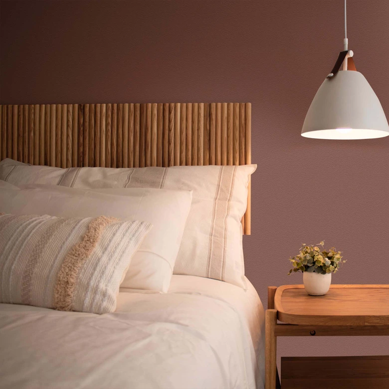 Rot Wandfarbe seidenmatt I Reddish Chestnut | leidenschaftlich und voller Energie | THE COLOR KITCHEN 