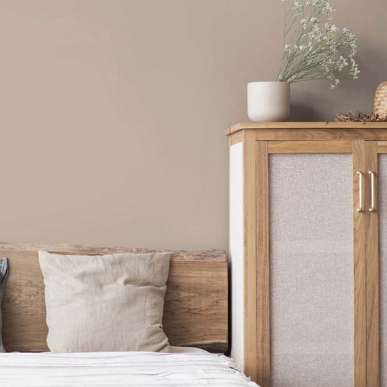 Beige Wandfarbe seidenmatt I Matte Mushroom | Raum öffnend und beruhigend | THE COLOR KITCHEN 