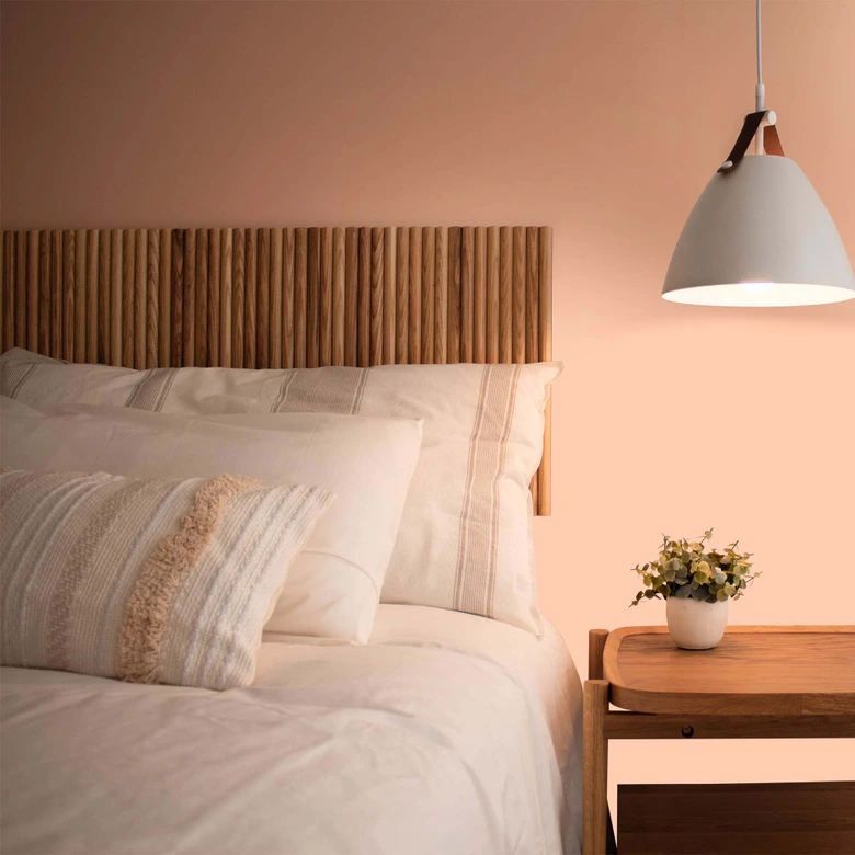 Rosa Wandfarbe seidenmatt I Honeydew Melon | beruhigende und einladende Atmosphäre | THE COLOR KITCHEN 