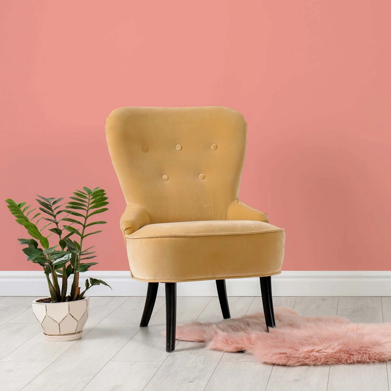 Rosa Väggfärg satin matt I Georgeous Grapefruit | lekfull och glad karaktär | THE COLOR KITCHEN 