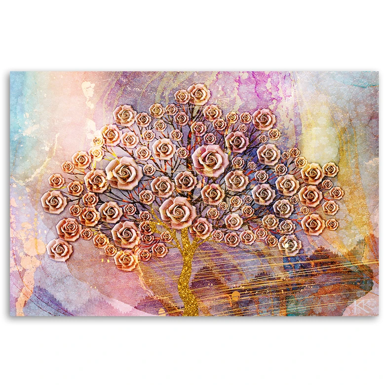 Leinwandbild, Baum des Lebens Klimt 