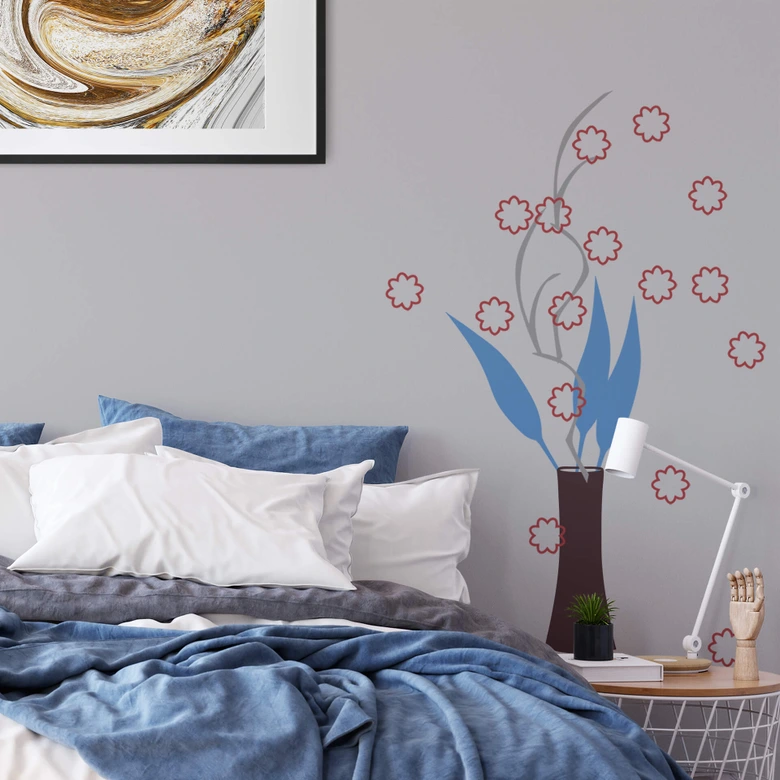 Vase 01 Wall sticker 