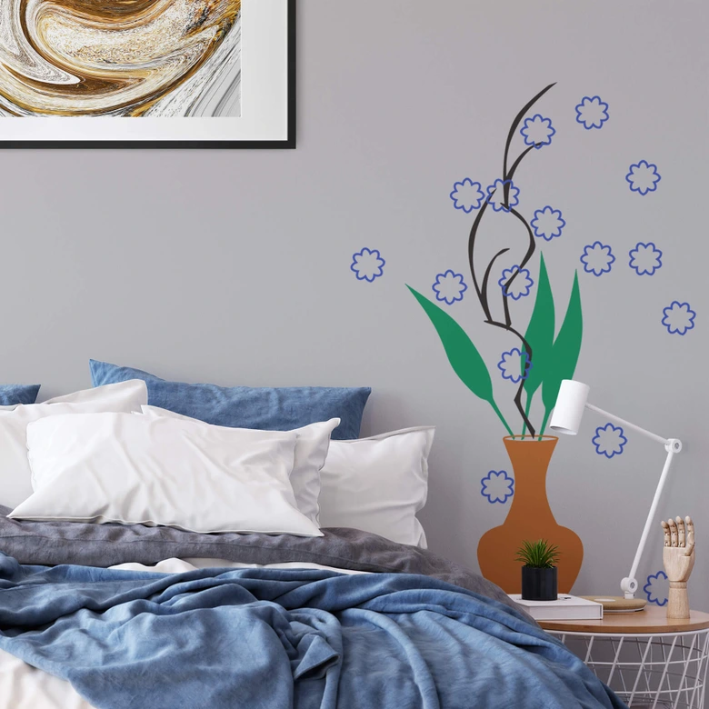 Vase 02 Wall sticker 