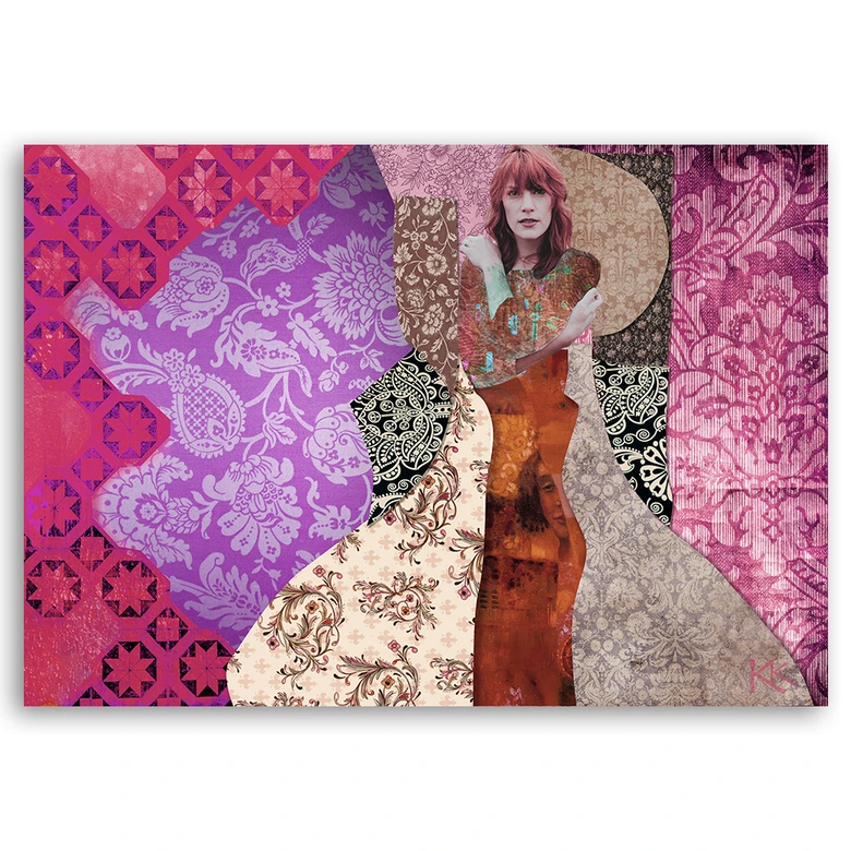 Leinwandbild, Eine Frau Gustav Klimt 