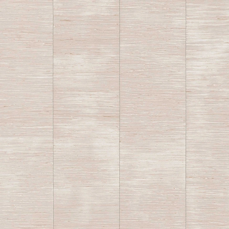 Textured wallpaper with stripes beige cream - vertical raffia look - non-woven wallpaper 