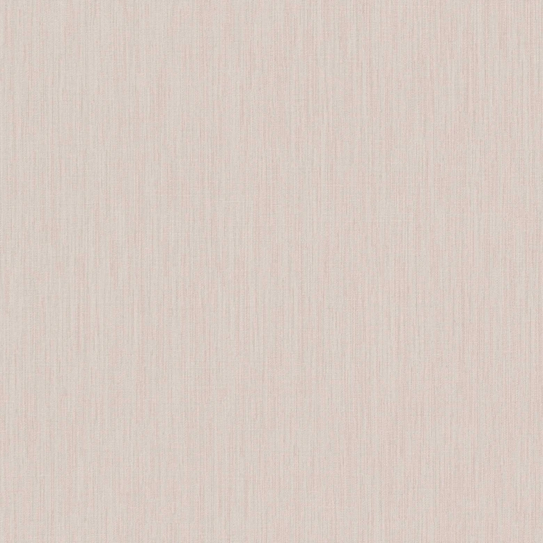 Linen textured wallpaper beige light grey - non-woven wallpaper vertical matt 