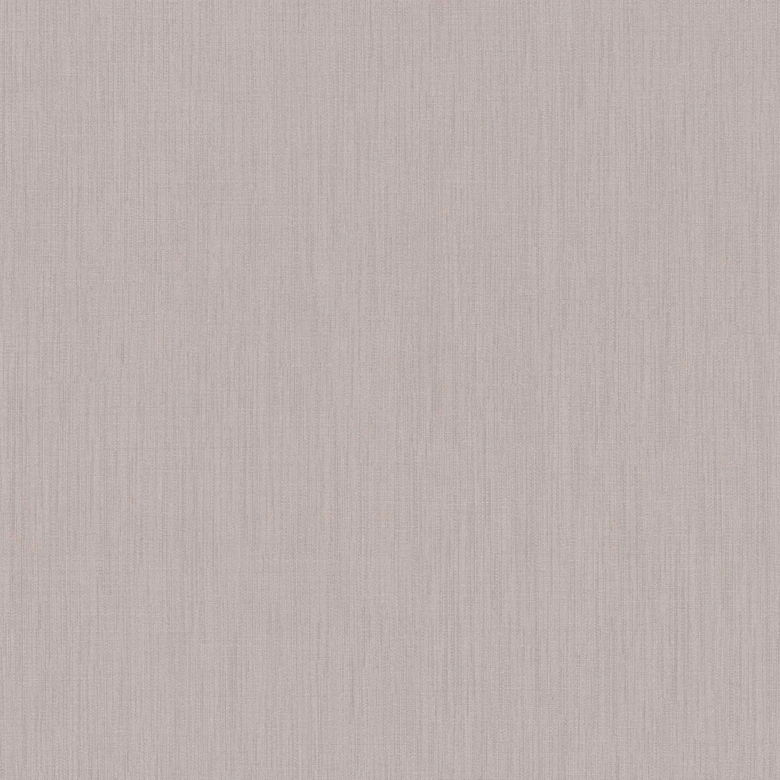 Single wallpaper linen texture light grey - plain non-woven wallpaper fabric look  