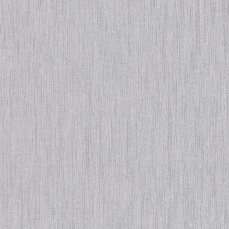 Unit wallpaper linen textured medium grey - non-woven wallpaper modern matt woven 