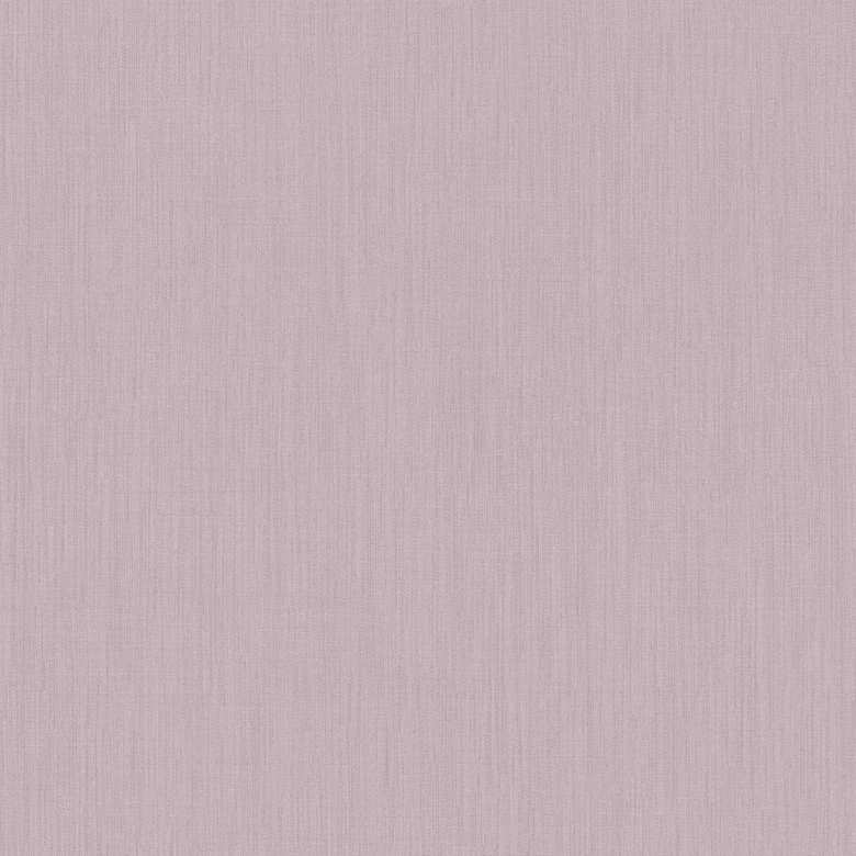 Linen textured wallpaper lilac pink - non-woven wallpaper matt woven discreet 