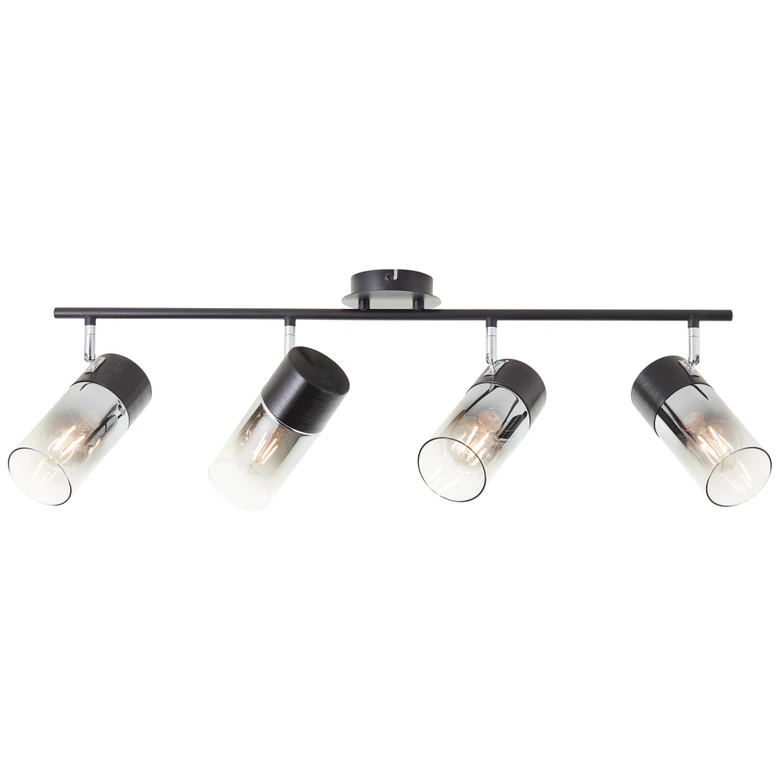 Spotrohr Aiden, grau, 74,5 x 23,5 cm, Metall Deckenleuchte 