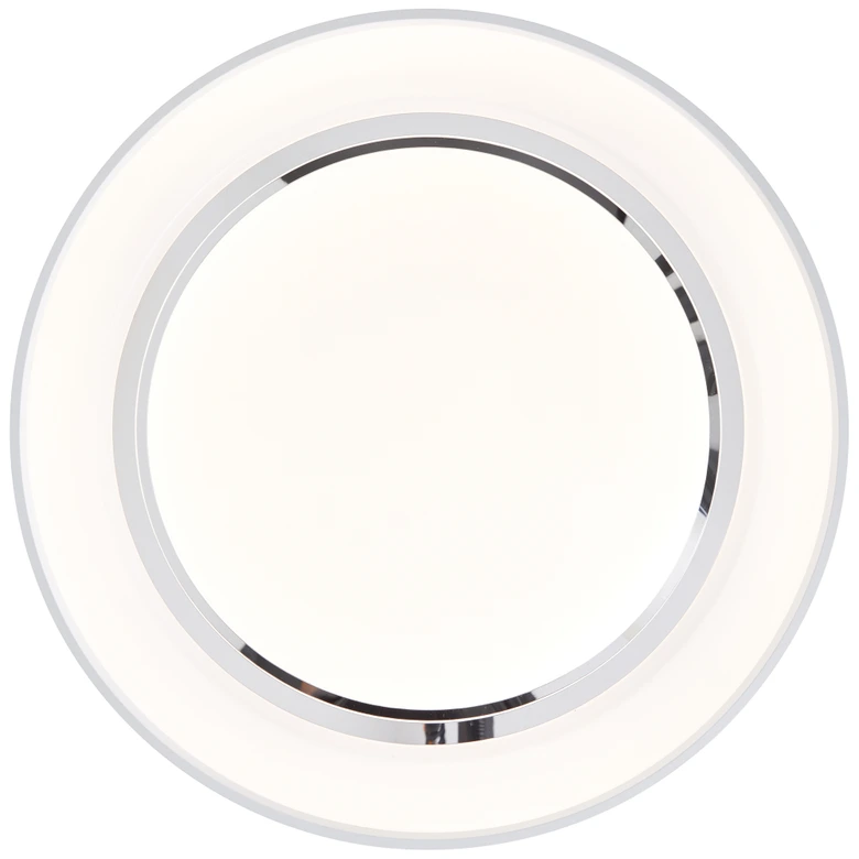 Wand- und Deckenleuchte Aurora, metallic/weiß, Ø 48,5 cm, Lampe 