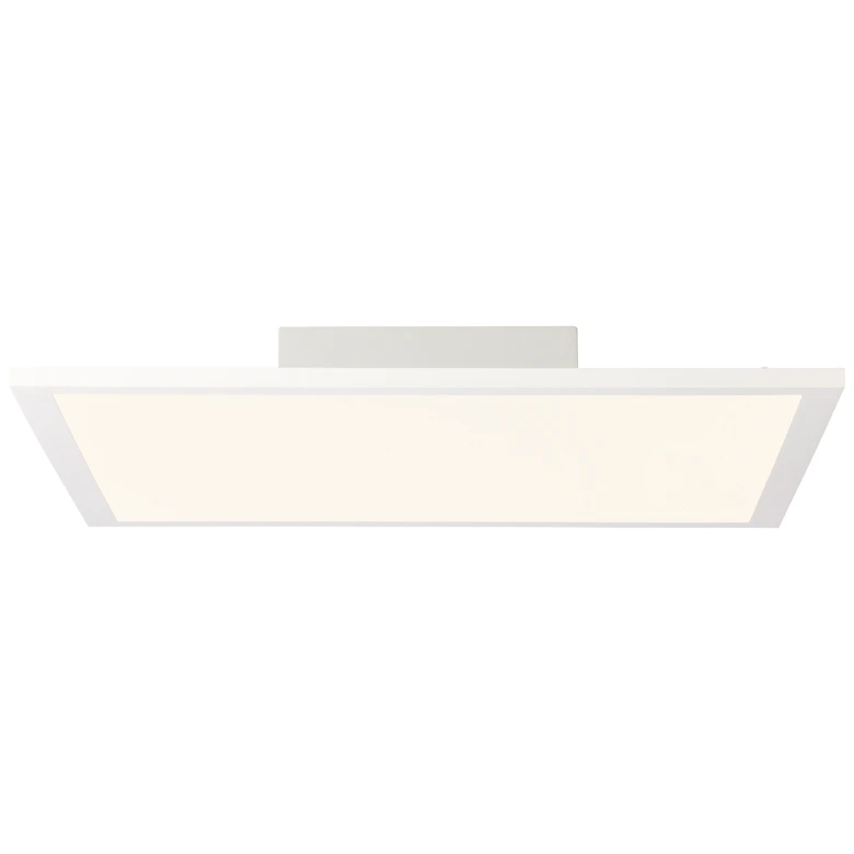 Deckenleuchte Constantin, weiß, 39,5 x 39,5 cm, LED Panel, Warmweiß, dimmbar 