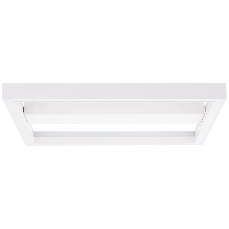 Wand- und Deckenleuchte Janis, weiß, 50 x 50 cm, Deckenlampe, dimmbar 