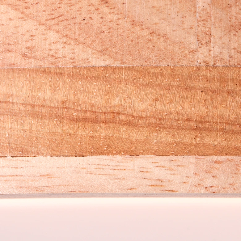 Wand- und Deckenleuchte Niklas, braun, 7 x 34 cm, Holz Innenleuchte 