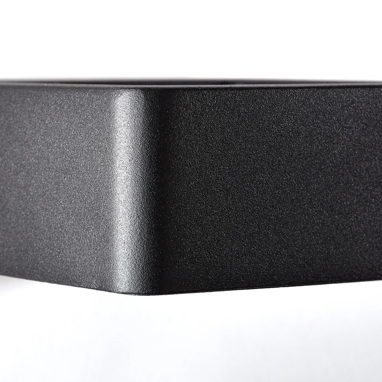 Wandleuchte Ida, schwarz, 4,5 x 12 cm, Metall Außenleuchte 