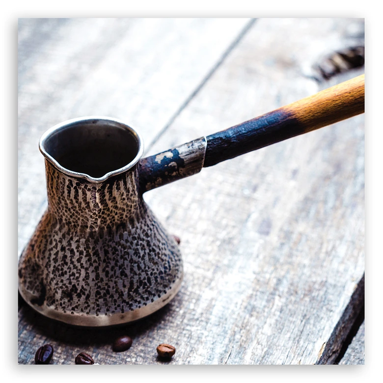 Leinwandbild, Kaffeetasse 