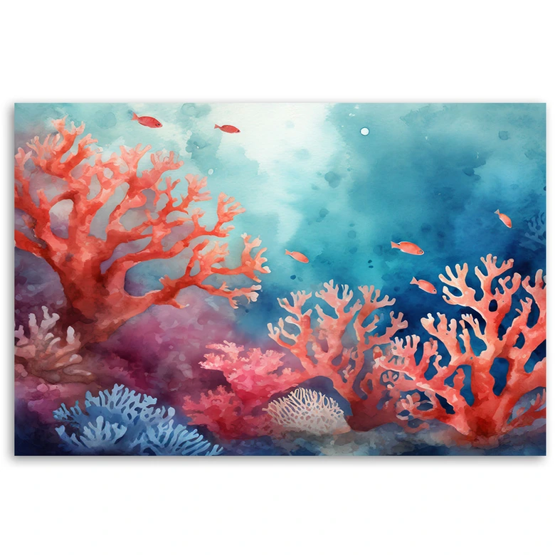 Leinwandbild, Meer Korallenriff 