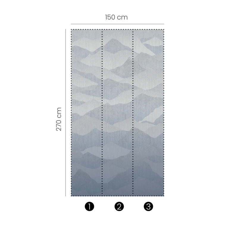Digitaltapete Morning Dew in 1,5 m x 2,7 m Fashion for Walls 4 von Guido Maria Kretschmer 