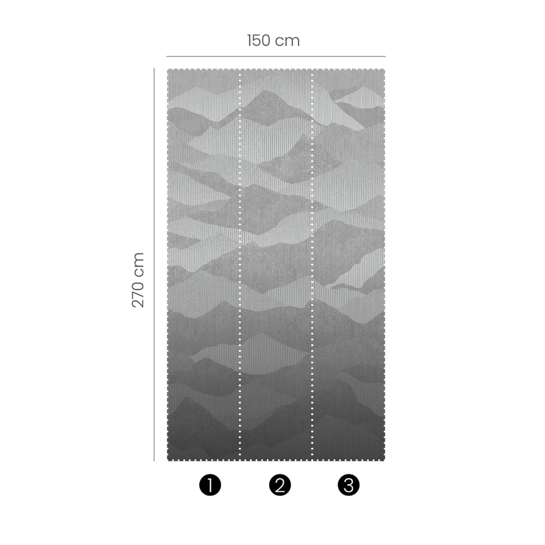 Digitaltapete Morning Dew in 1,5 m x 2,7 m Fashion for Walls 4 von Guido Maria Kretschmer 