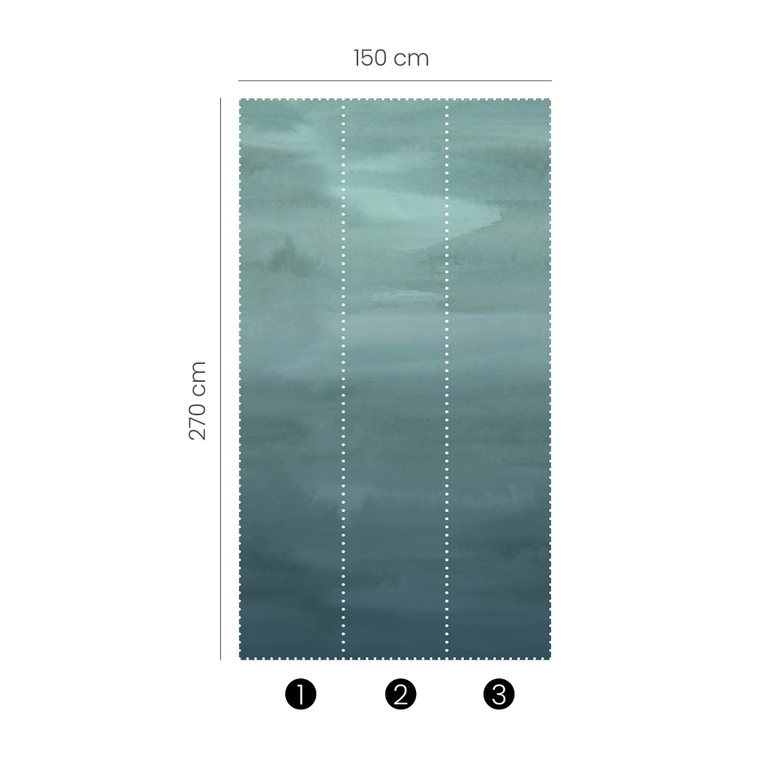 Digitaltapete Misty Mood in 1,5 m x 2,7 m Fashion for Walls 4 von Guido Maria Kretschmer 