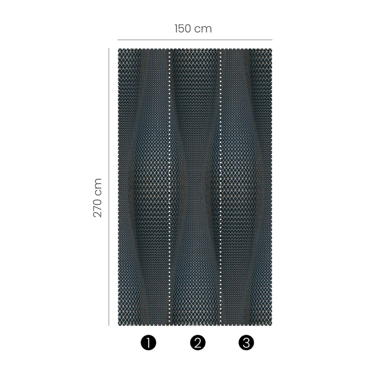 Digitaltapete Pillar in 1,5 m x 2,7 m Fashion for Walls 4 von Guido Maria Kretschmer 
