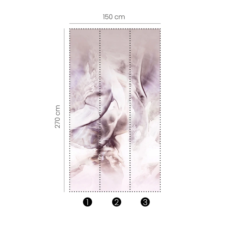 Digitaltapete Tempest in 1,5 m x 2,7 m Fashion for Walls 4 von Guido Maria Kretschmer 