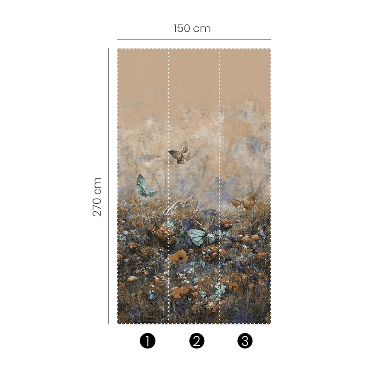 Digitaltapete Magic Meadow in 1,5 m x 2,7 m Fashion for Walls 4 von Guido Maria Kretschmer 