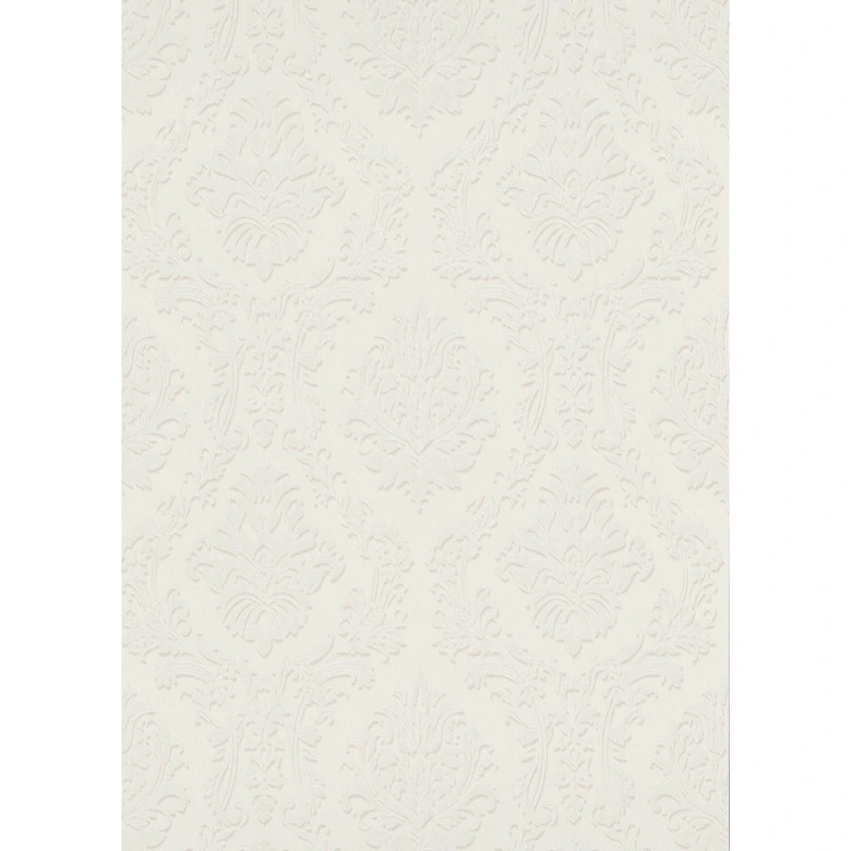 Papier peint décoratif Erismann Versailles blanc, crème 