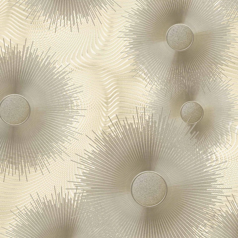 ELLE Decoration Vliestapete, Mustertapete beige 