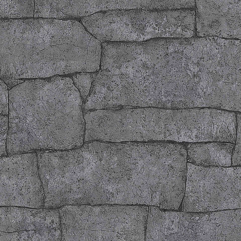 Erismann Vliesbehang Focus Zwart 