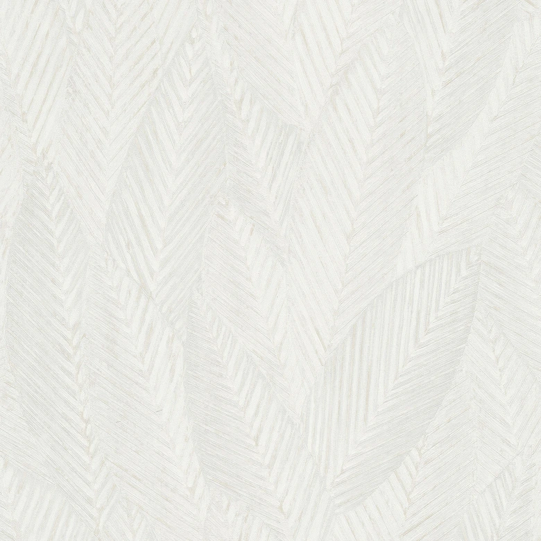 Blättertapete, Mustertapete, Vliestapete Erismann Martinique creme 