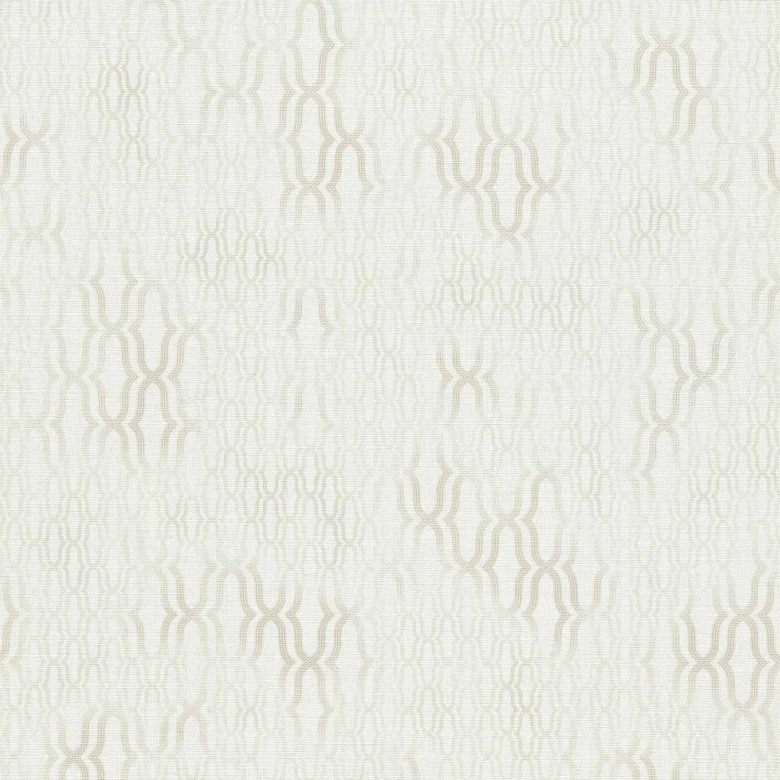 Papel pintado no tejido Erismann Casual Chic blanco 