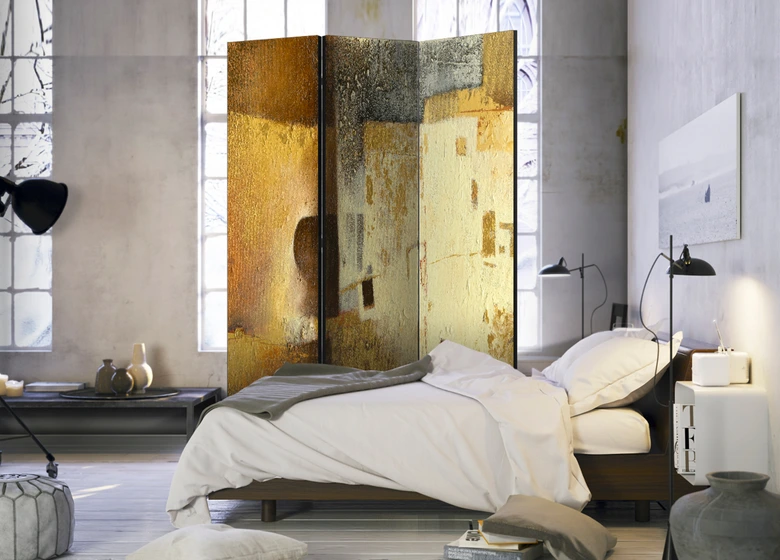 Paravent Séparation de pièce - Richesse d'esprit, 3 pièces 