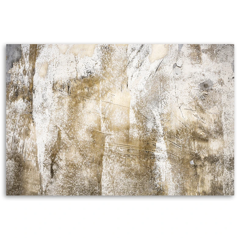 Leinwandbild, Gold Abstraktion Vintage 