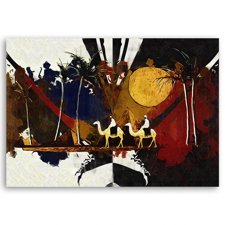 Leinwandbild, Afrikanische Landschaft 