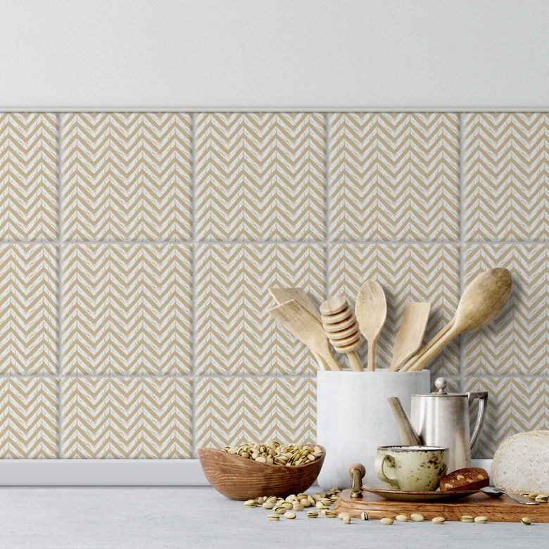 Boho Tile Sticker Set of 12 